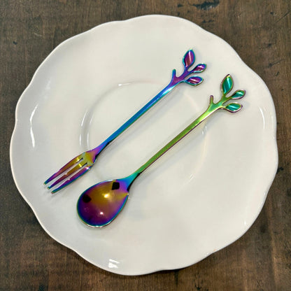 Tea Party Spoon and Fork - Oddment