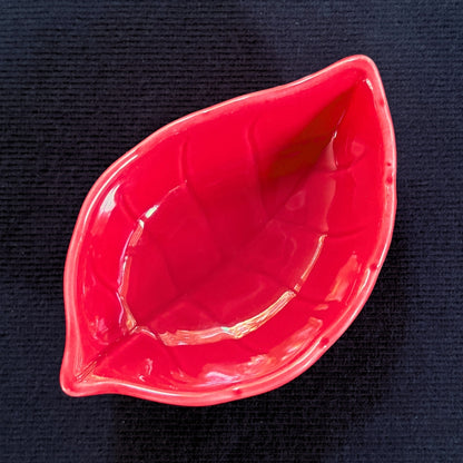 Scarlet Dish - Red Leaf Bowl