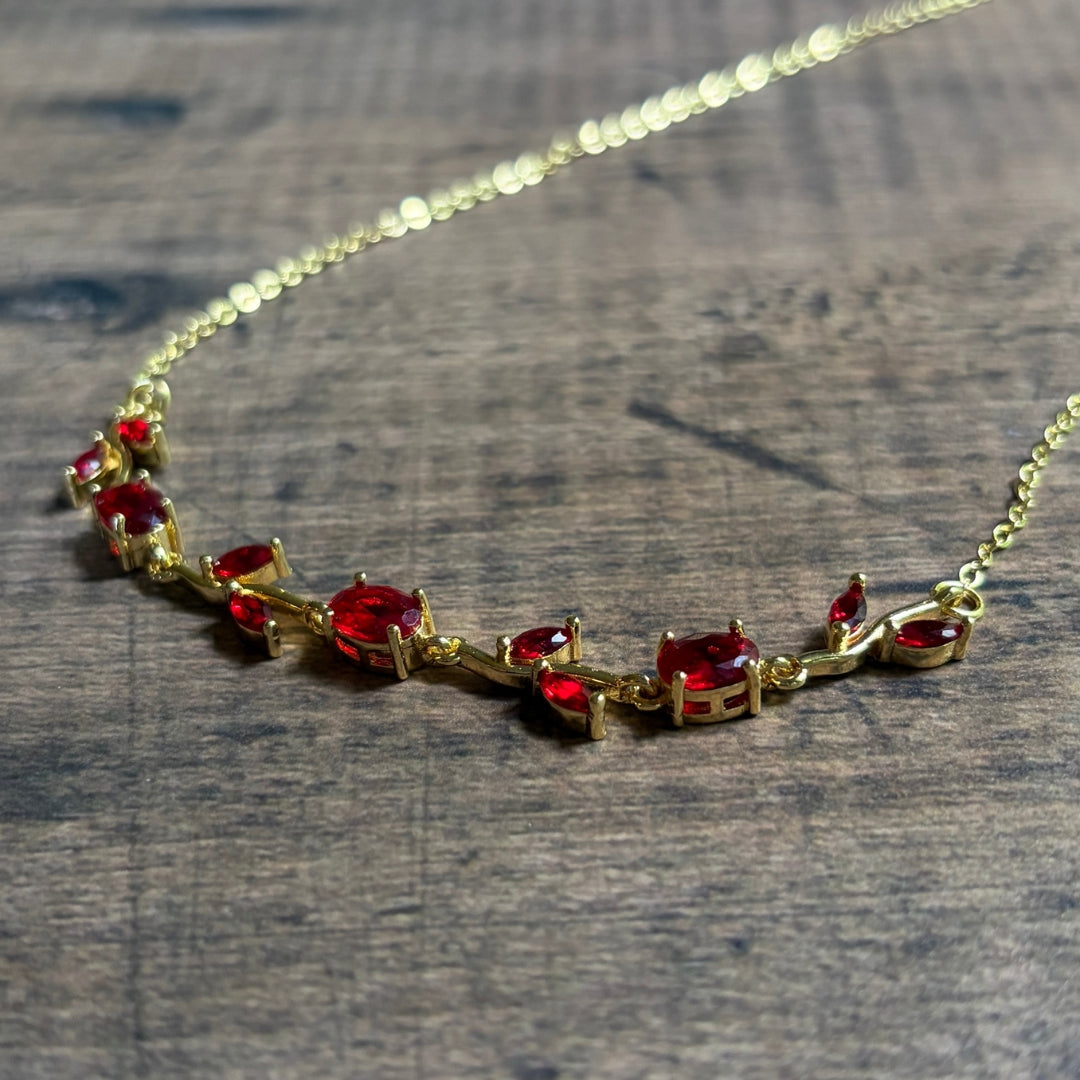 Colourful Vine Necklace - Oddment