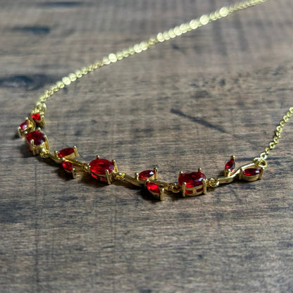 Colourful Vine Necklace - Oddment
