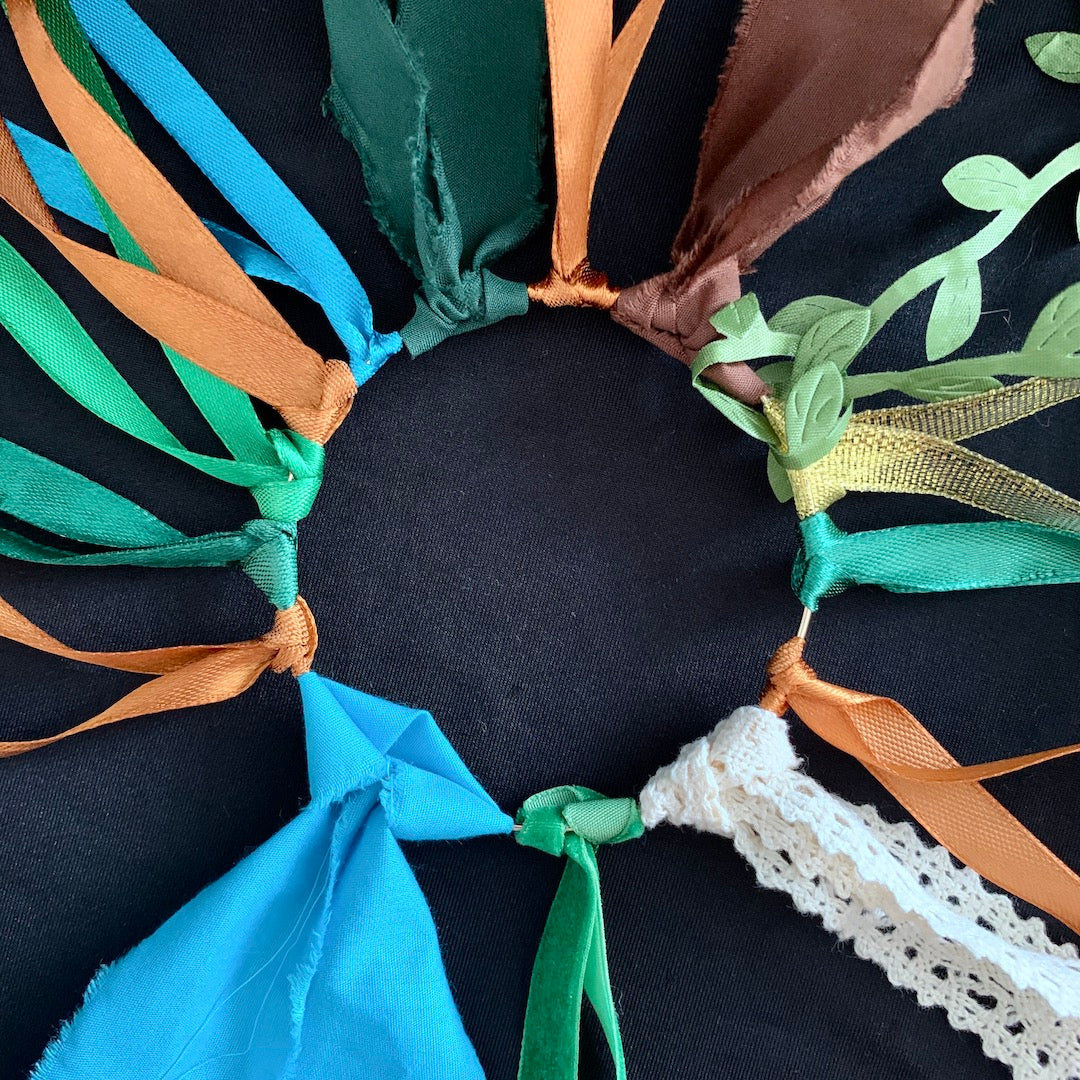 Windcatcher Kit - Ribbon Streamer Materials - Oddment