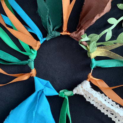 Windcatcher Kit - Ribbon Streamer Materials - Oddment