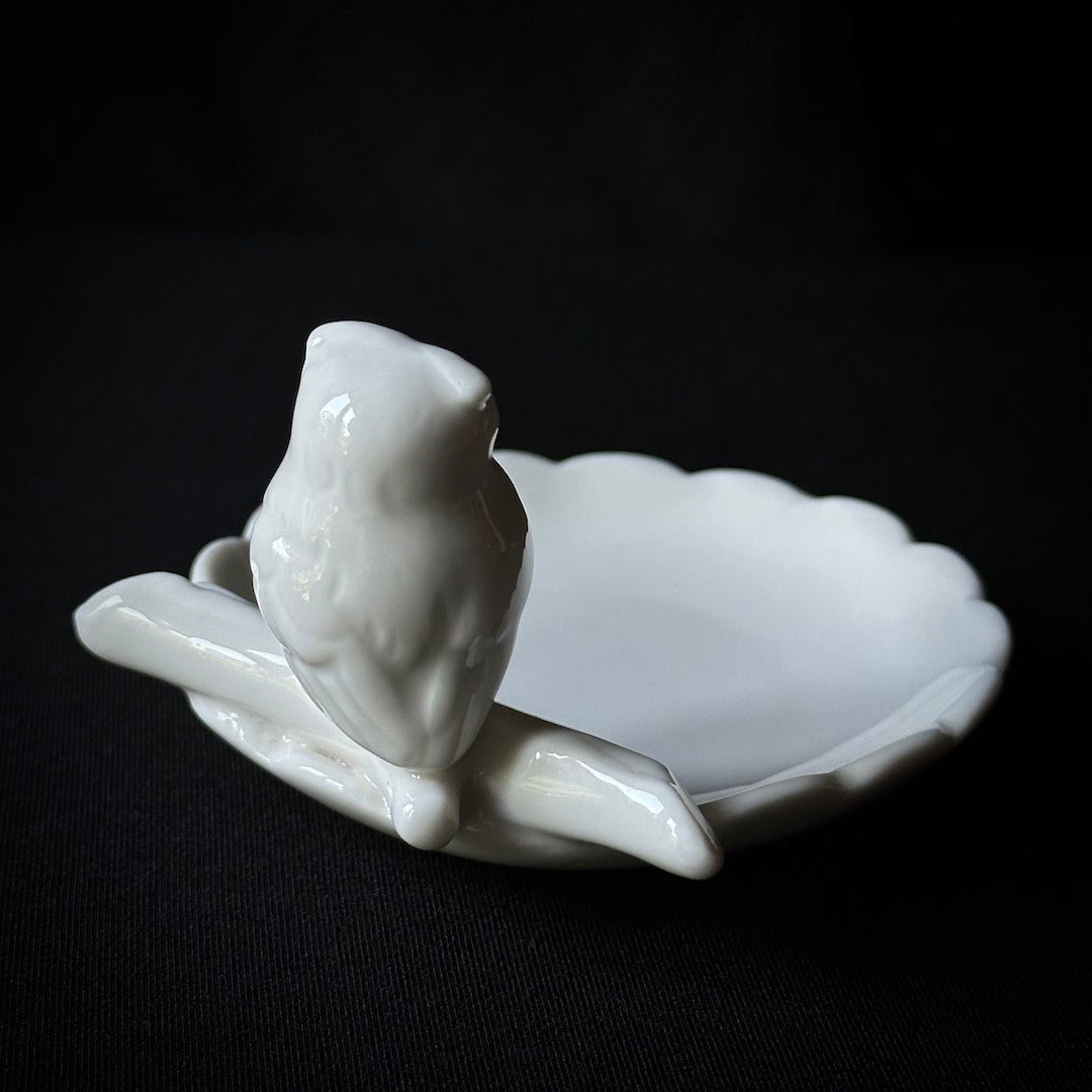 Owl Guardian - Ceramic Trinket Dish