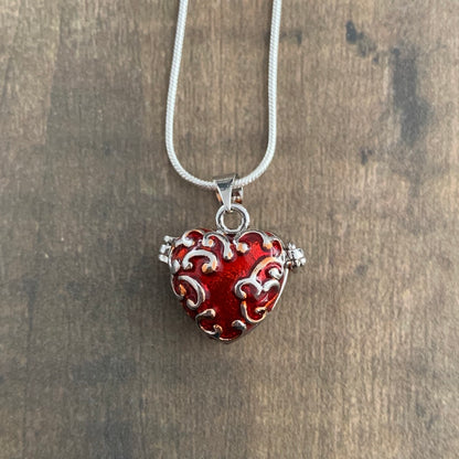 Heart-Shaped Locket with a Tiny Surprise