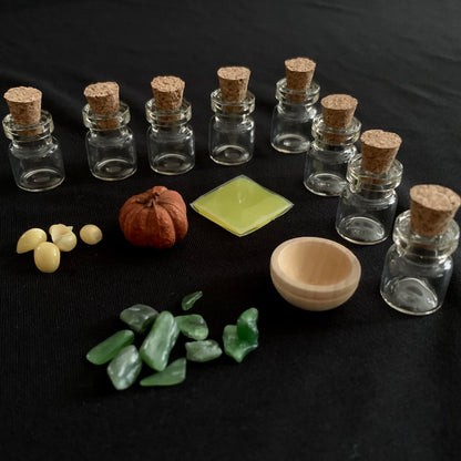 Selection of Curios - Miniature Jars and Curiosities