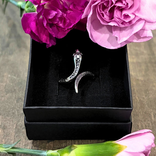 Amplifying Spell - Adjustable Snake Ring