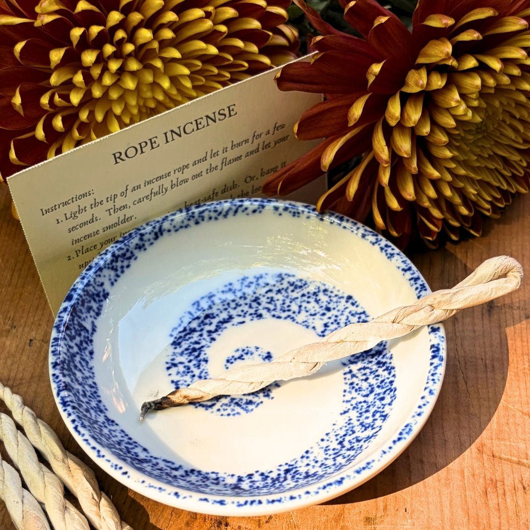 Offering to the Current - Cedarwood Rope Incense