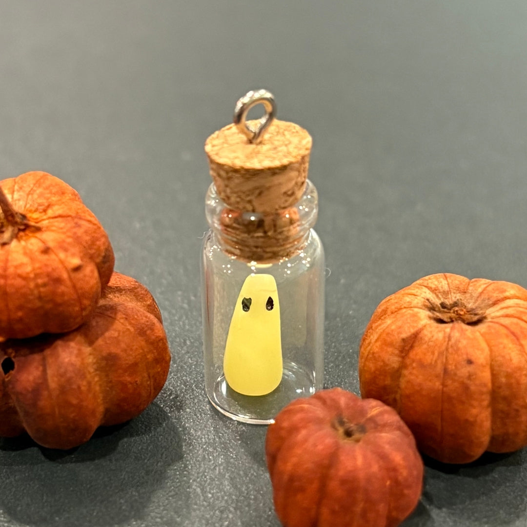Ghost in a Jar Charm - Oddment