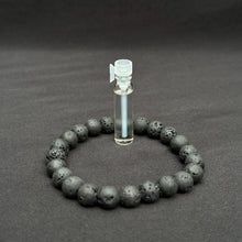 Load image into Gallery viewer, Lava Stone Bracelet and Essential Oil
