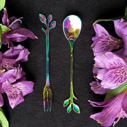Tea Party Spoon and Fork - Oddment