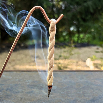 Offering to the Current - Cedarwood Rope Incense