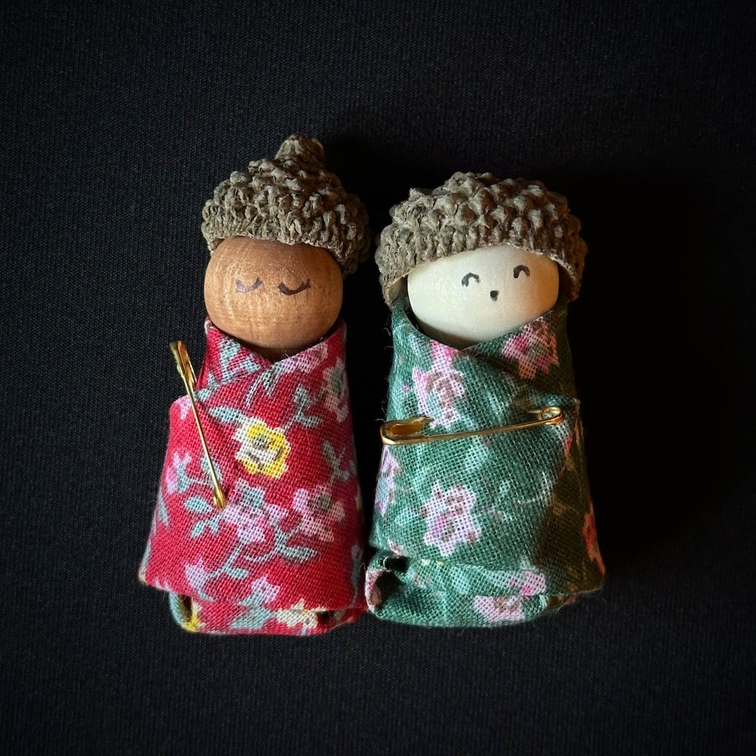 Acorn Baby - Peg Doll DIY Kit