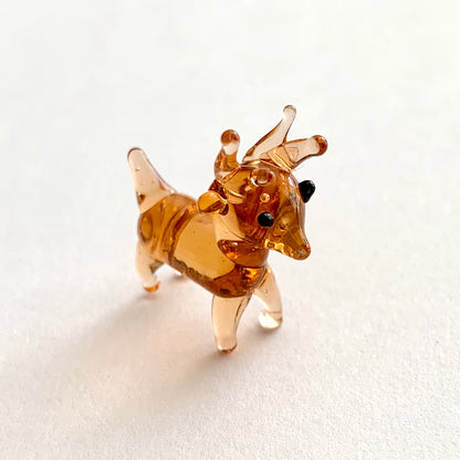 Glass Deer - Tiny Figurine