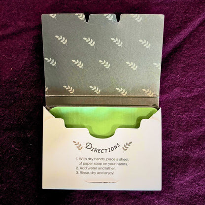 Slips of Paper - Olive Oil Soap