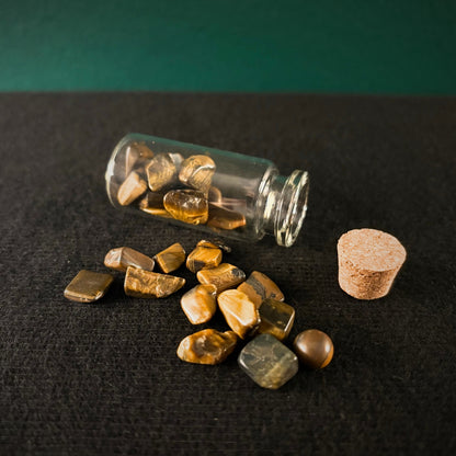 Jar of Tigerseye Chips - Oddment