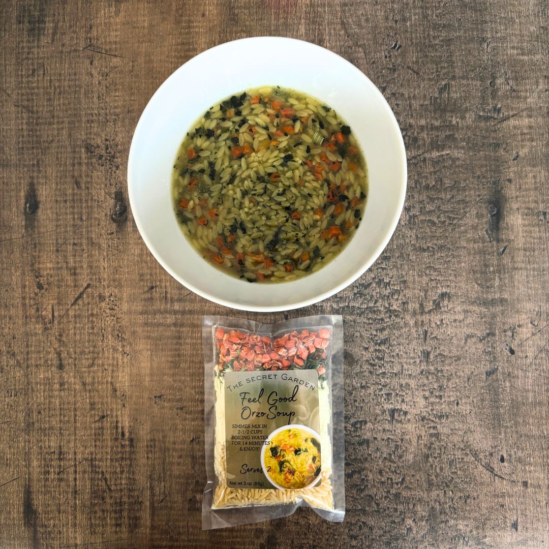 Warming Nourishment – Orzo and Turmeric Soup