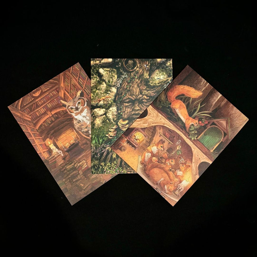 Woodland Notes - Illustrated Greeting Cards