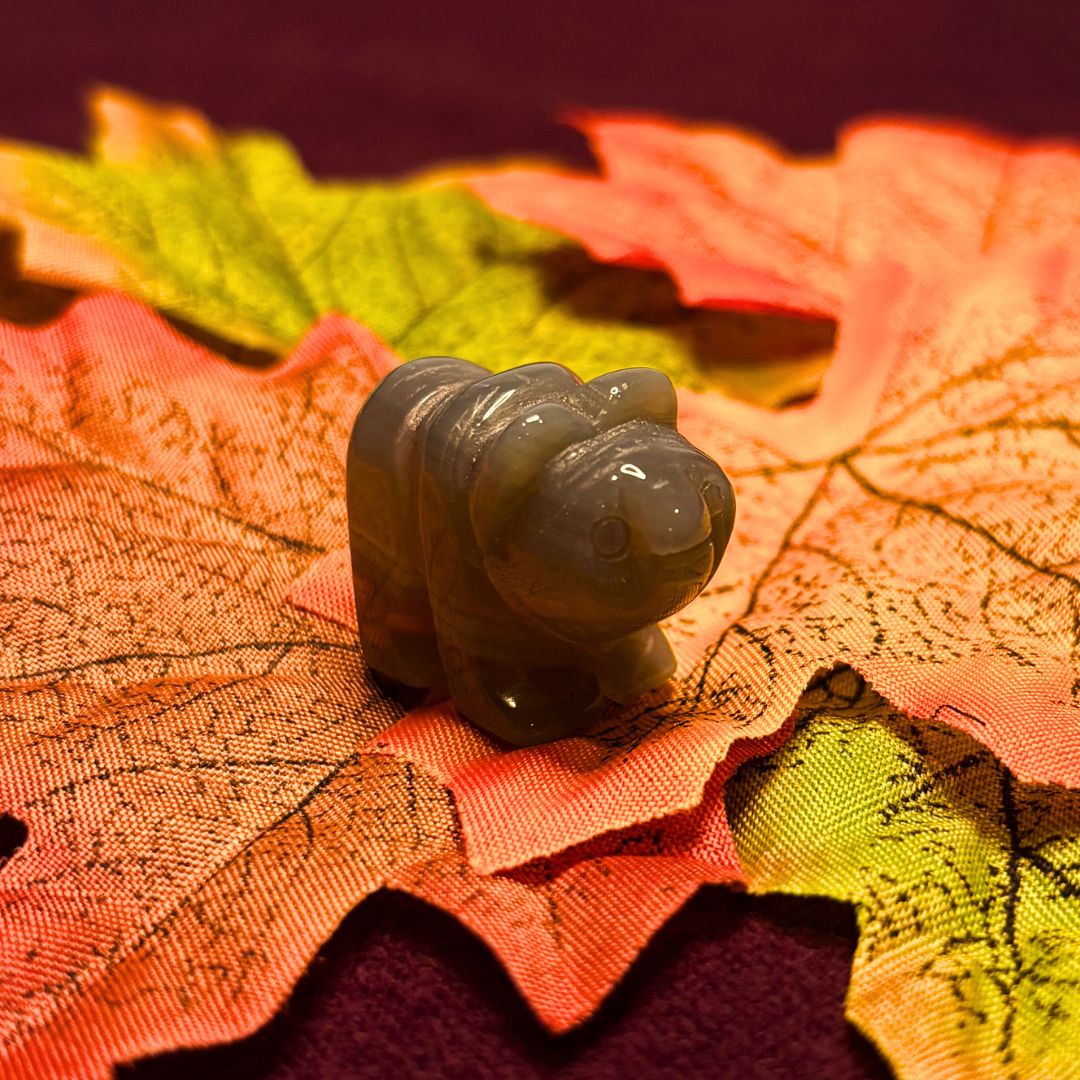 Figure of a Bear – Carved Stone Sculpture