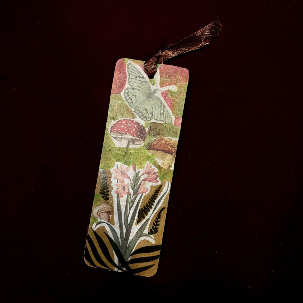 Leaves to Mark Your Spot - Collaged Bookmark Kit