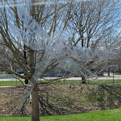 Friend at the Window - Dragonfly Suncatcher Cling