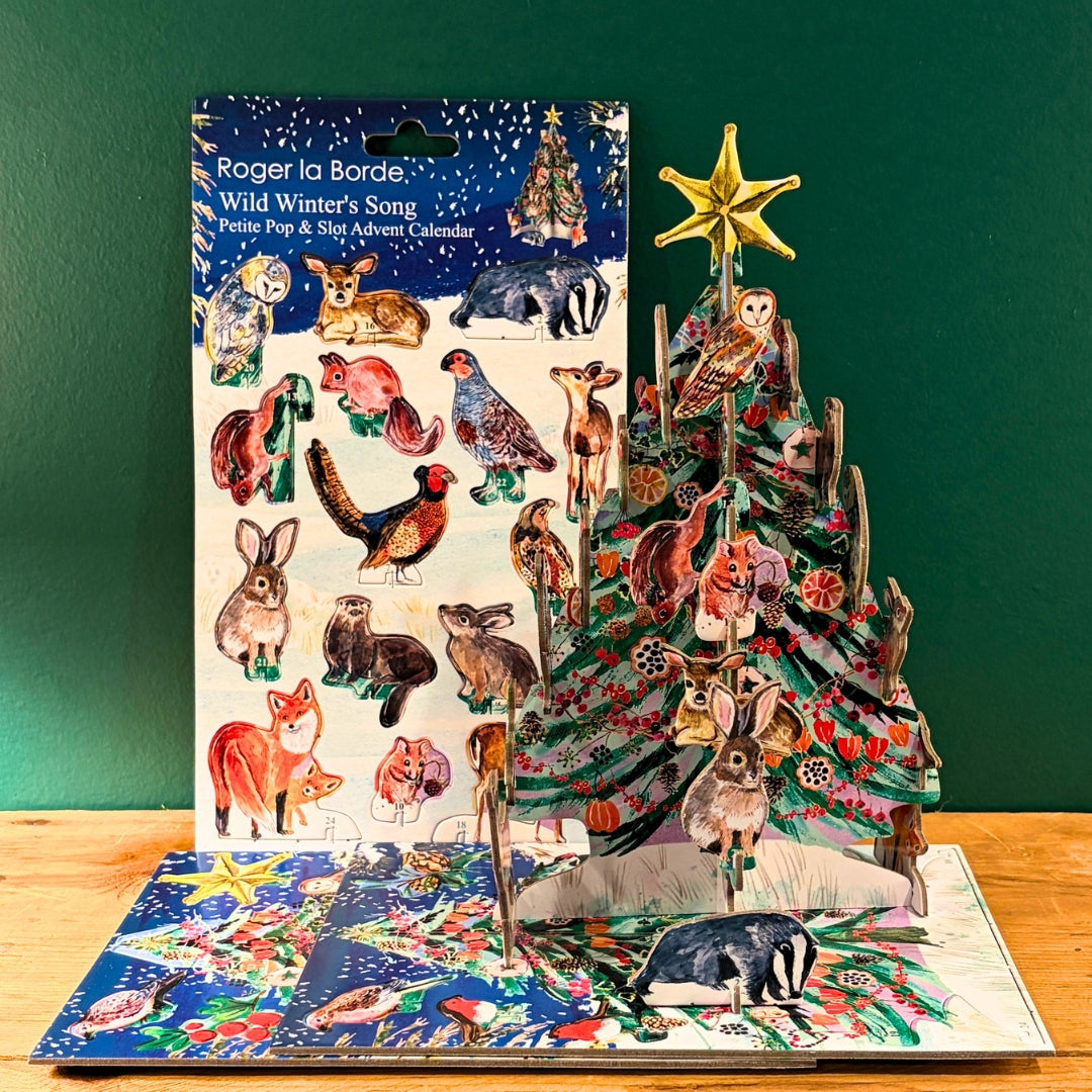 Wild Winter's Song Advent Calendar - 3D Festive Animal Holiday Countdown