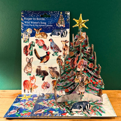 Wild Winter's Song Advent Calendar - 3D Festive Animal Holiday Countdown