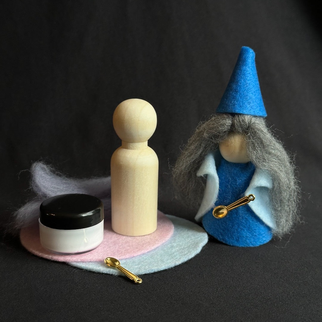 Kitchen Witch Kit - Peg Doll Poppet