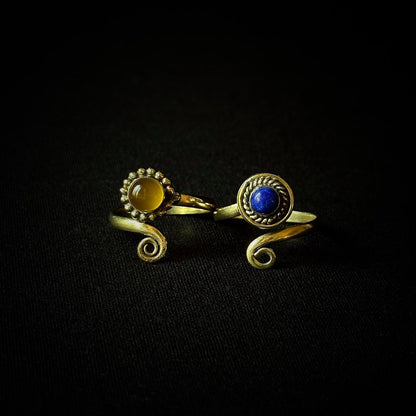 Nurturing Ring - Handmade Ring with Gemstone