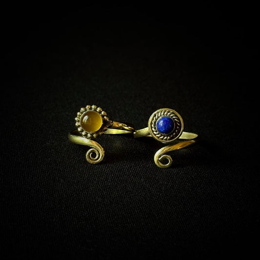 Nurturing Ring - Handmade Ring with Gemstone
