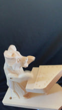 Load and play video in Gallery viewer, Piano-Playing Bear - Carved Wooden Toy
