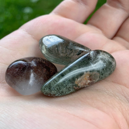 Glimpsing Stones - Polished Inclusion Quartz