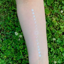 Load image into Gallery viewer, Lunar Phase Mark - Temporary Moon Tattoo
