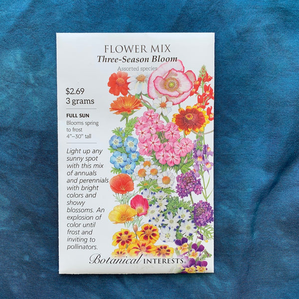 flower seeds pack Packet of Flower Seeds – Birdmoss