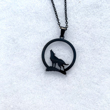 Load image into Gallery viewer, Howling Charm - Wolf Pendant
