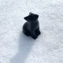 Load image into Gallery viewer, Figure of a Wolf - Carved Stone Sculpture
