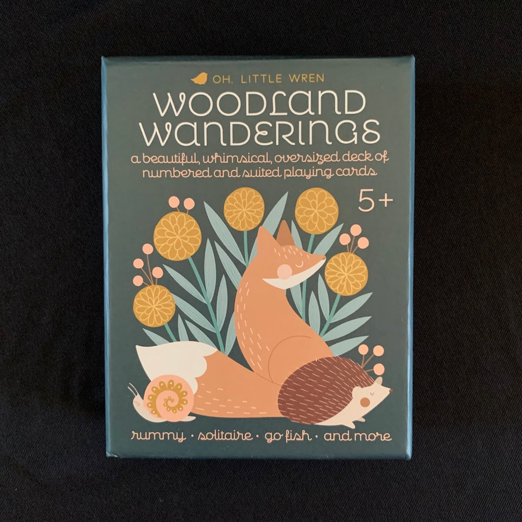 Woodland Wanderings Playing Cards - Forest-Inspired Deck