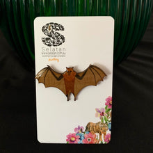 Load image into Gallery viewer, Flying Fox Bat Brooch
