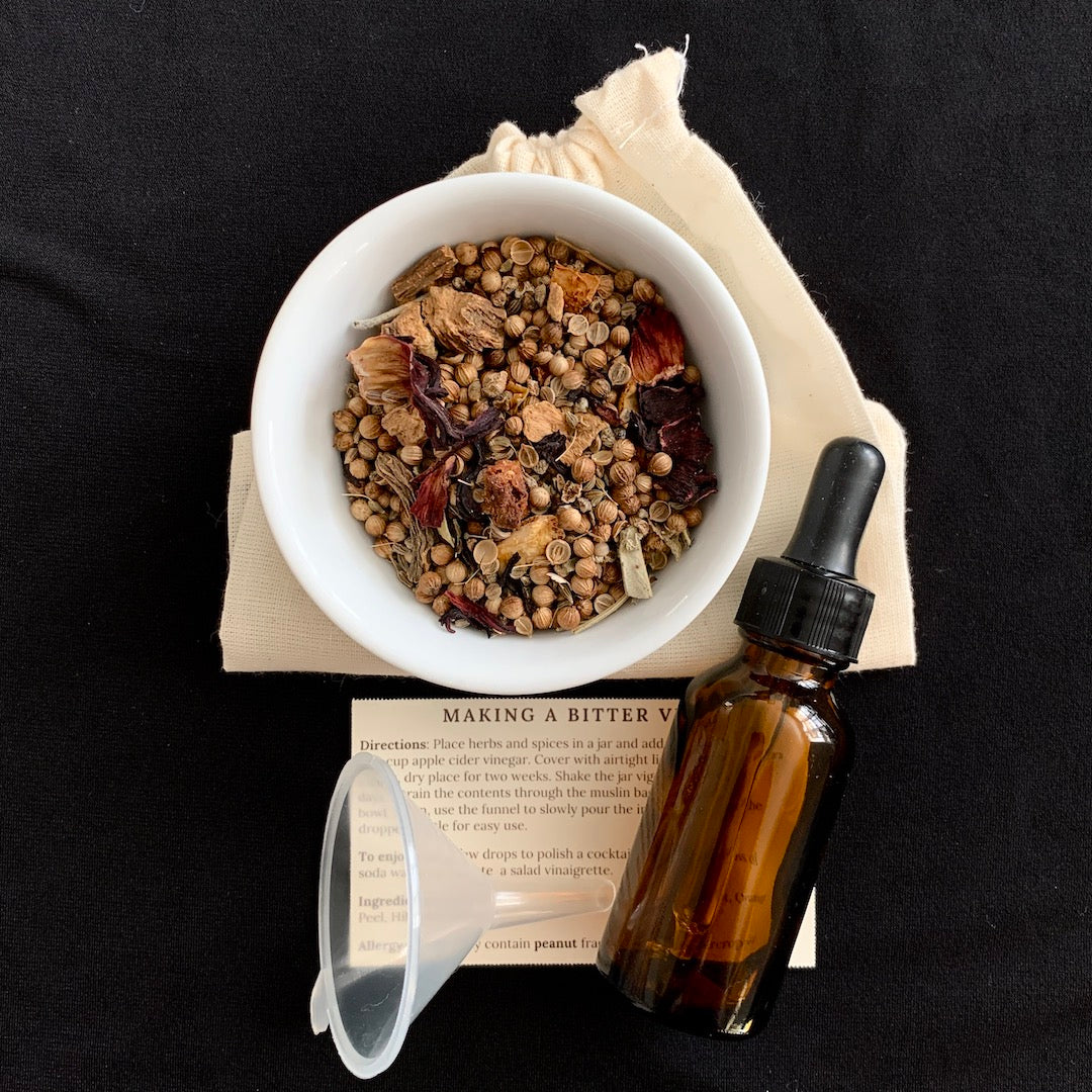 Supplies For A Bitter Vial - Cocktail Bitters Infusion Kit – Birdmoss