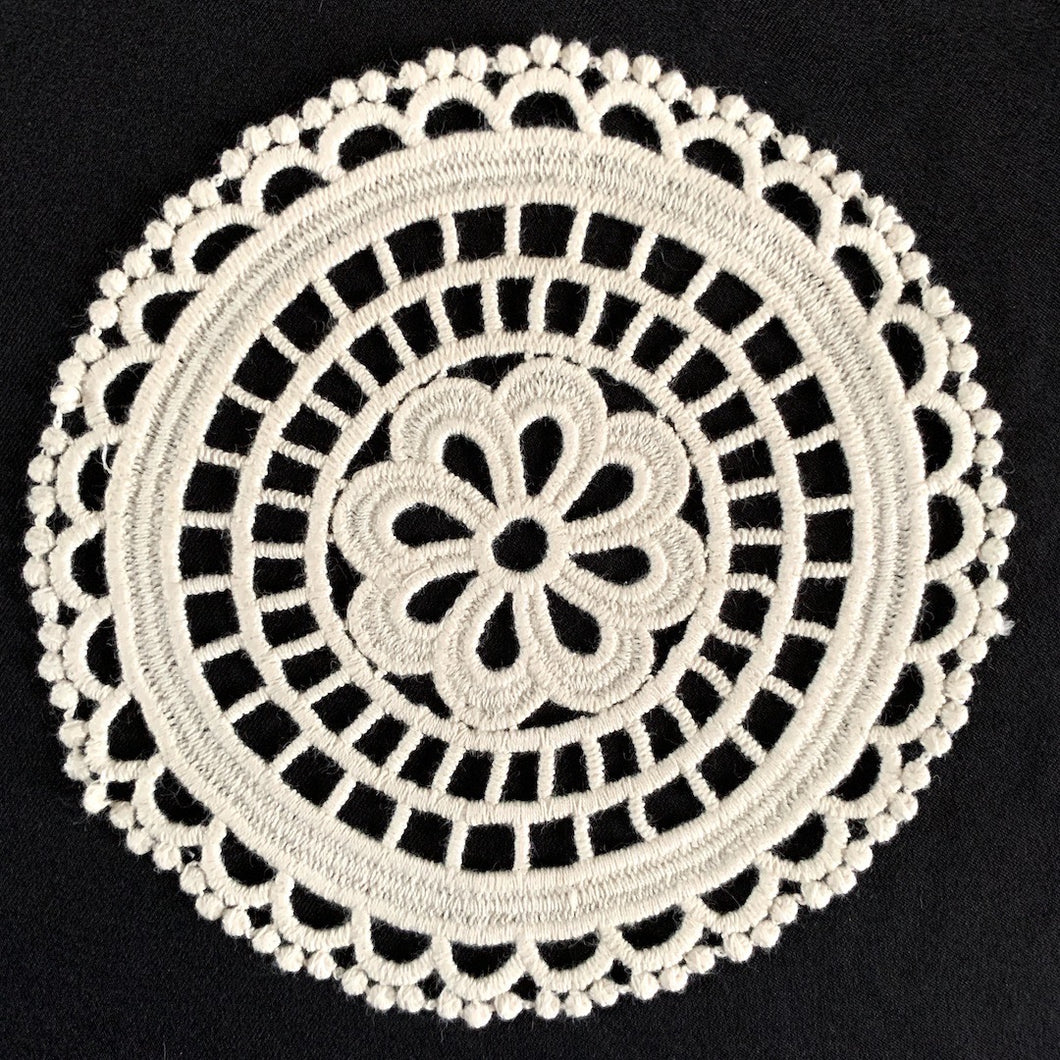 Lace Doily - Crocheted Cotton Round