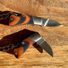 Load image into Gallery viewer, Small Pocketknife - Mini Folding Pakkawood Knife
