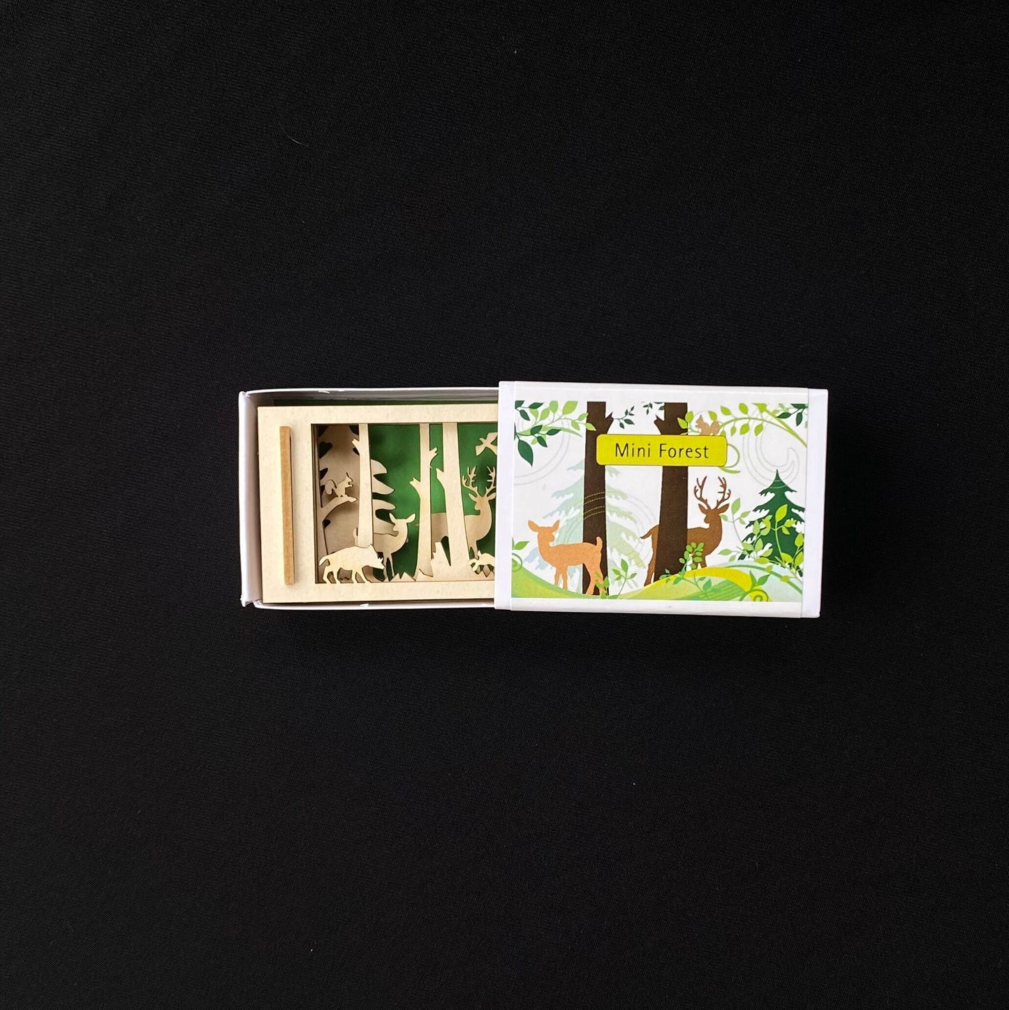 Forest Scene - Miniature Shadow Box