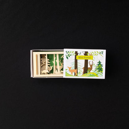 Forest Scene - Miniature Shadow Box