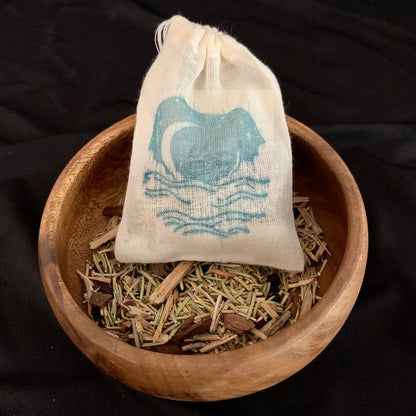 Cleansing Bundle - Elderberries, White Pine Bark, and Rosemary