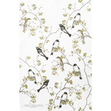 Load image into Gallery viewer, Pied Flycatcher - Bird Motif Tea Towel
