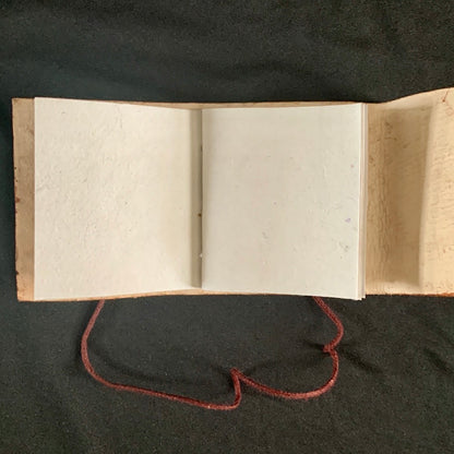 Small Leather Notebook - Handmade Journal